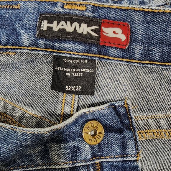 Tony Hawk Jeans Straight 32x29 Skater Jeans Medium Wash - Picture 7 of 10